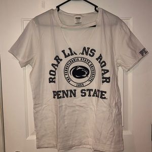 Penn State PINK cutout tee